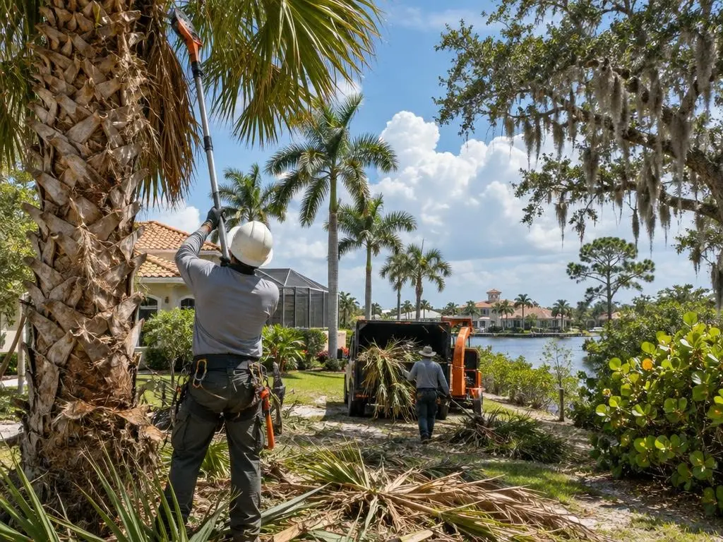 Hurricane Prep Pruning in Fort Myers, FL