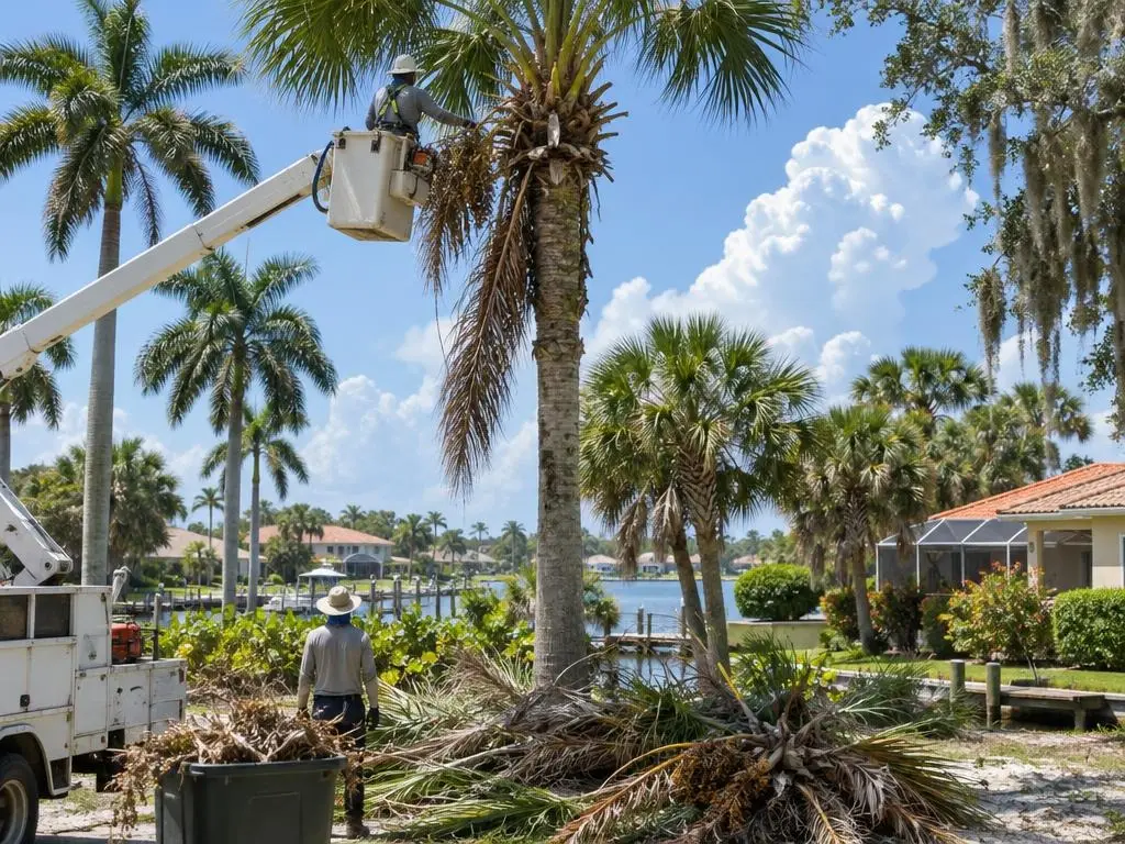 Palm Tree Trimming in Fort Myers, FL